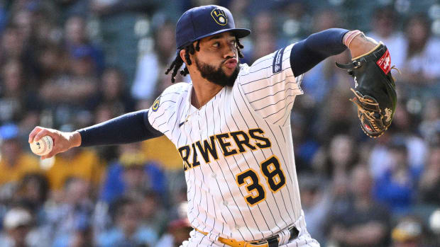 Milwaukee Brewers closer Devin Williams